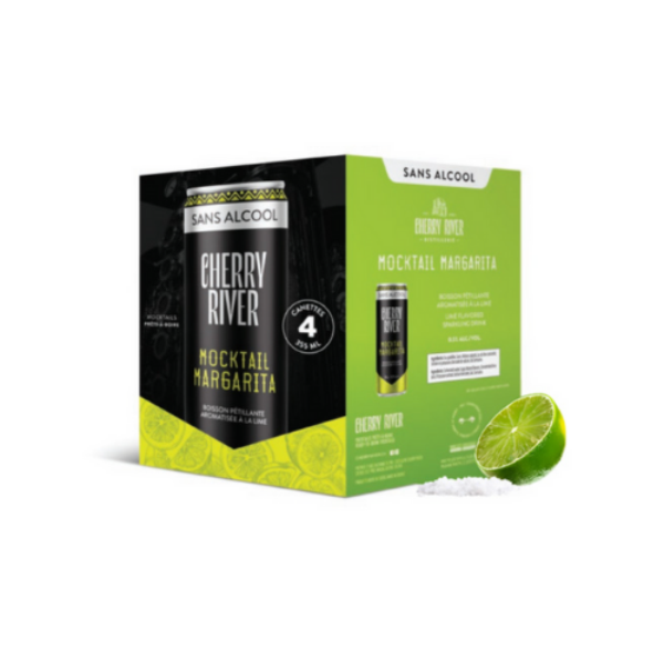Margarita - Prêt-à-boire sans alcool - Cherry River 4 x 355 ml