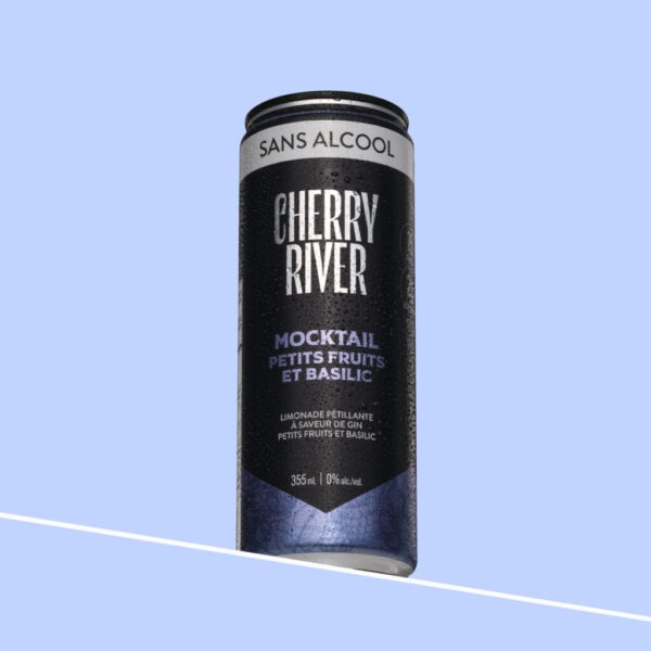 Petits fruits et basilic - Prêt-à -boire sans alcool