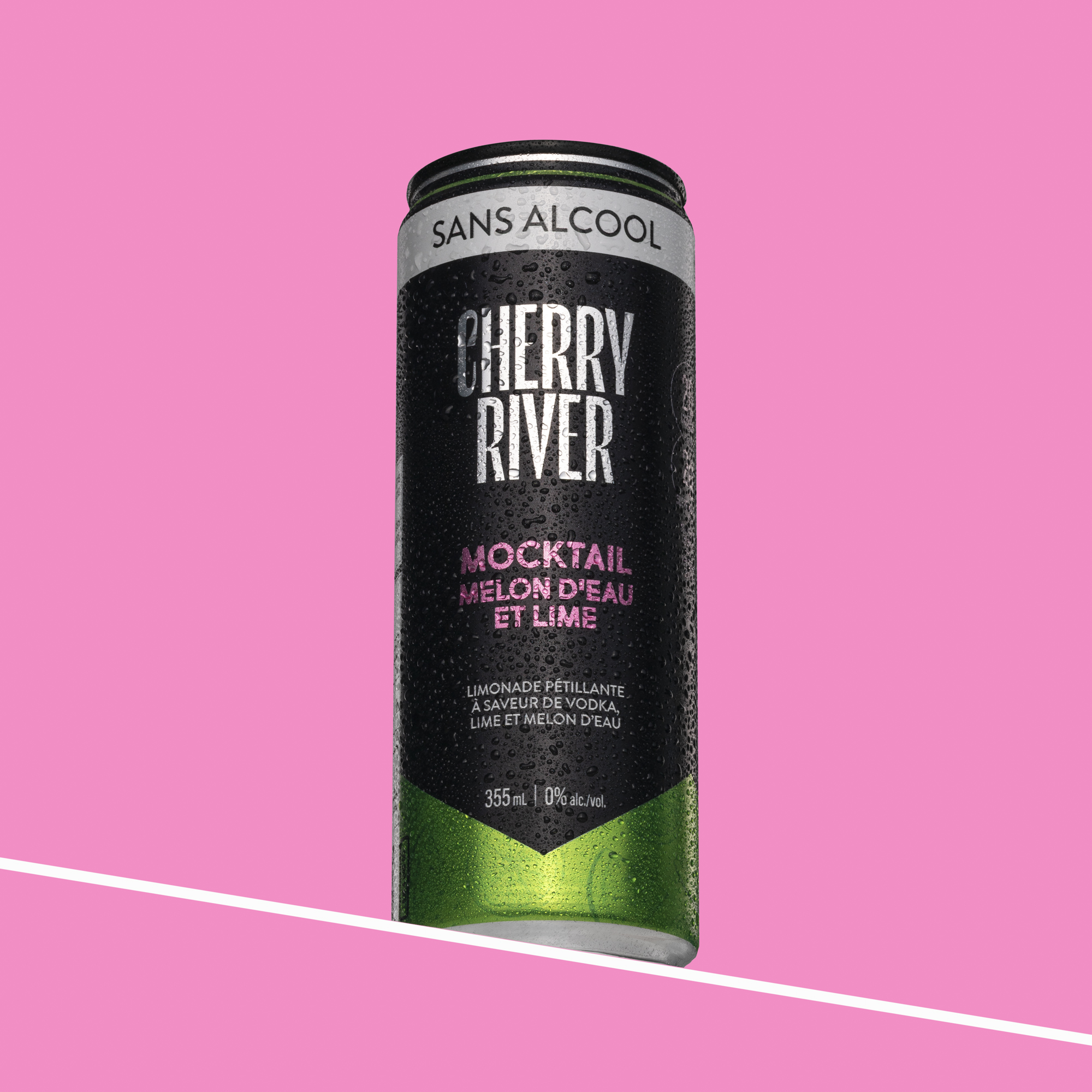 Melon d'eau et lime - Prêt-à -boire sans alcool