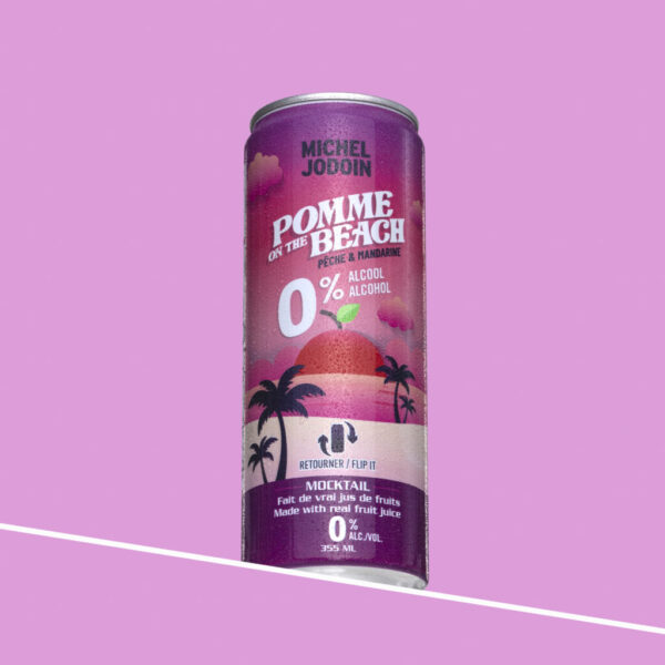 Mocktail Pêche et Mandarine - Pomme on the beach