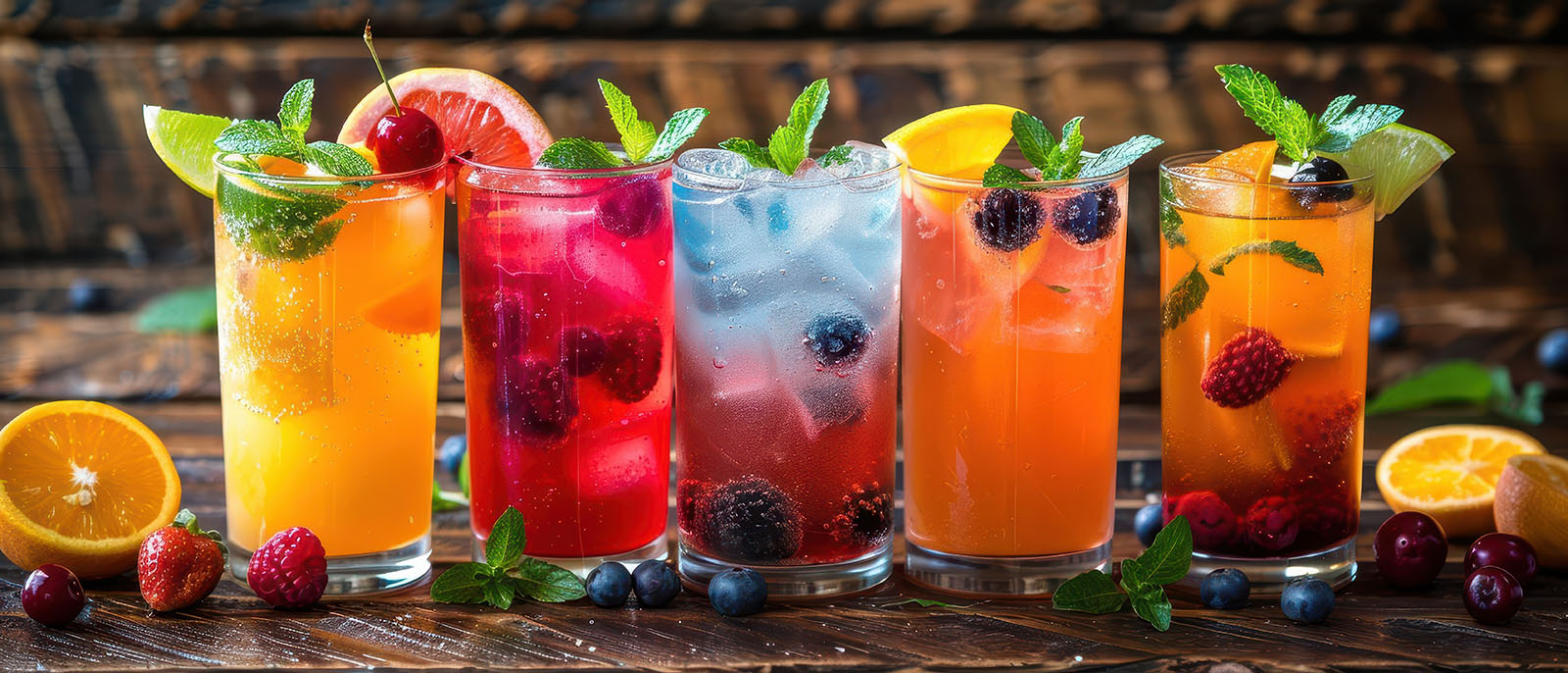Cocktail sirop slush