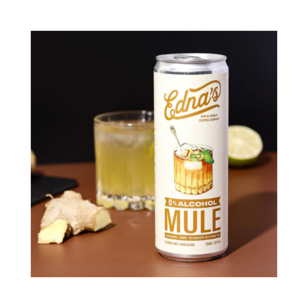 Mocktail Mule - Prêt-à-boire - Edna's 4 x 355 ml
