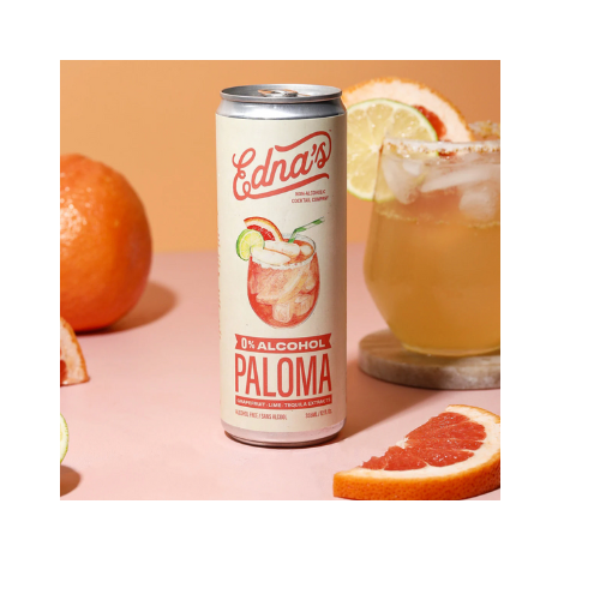Mocktail Paloma - Prêt-à-boire - Edna's 4 x 355 ml