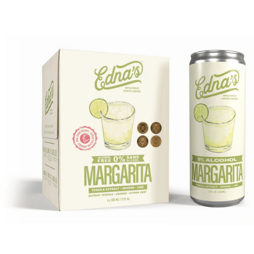 Mocktail Margarita - Prêt-à-boire - Edna's 4 x 355 ml – Image 2
