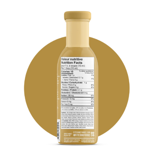 La Big - Sauce à Burger - Condiment - Sans Sucre - Faible en calorie - Sans Œuf - Fitcook Fodz 355 ml – Image 2