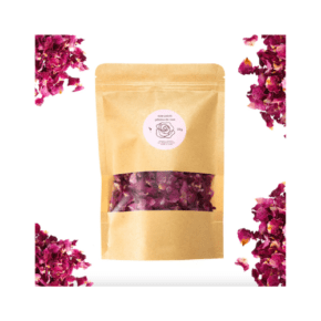 Pétales de roses - Fleurs séchées - Jesemi 30 tranches