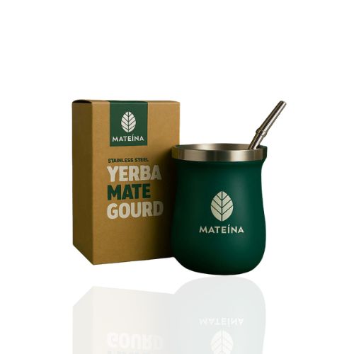 Ensemble Gourde Verte & Bombilla