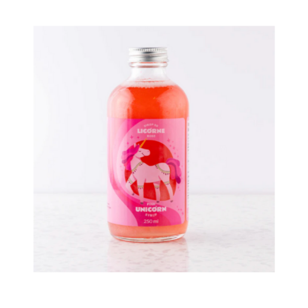 Sirop de Licorne rose - Sirop pro - Sirop à cocktail - Monsieur Cocktail 250 ml