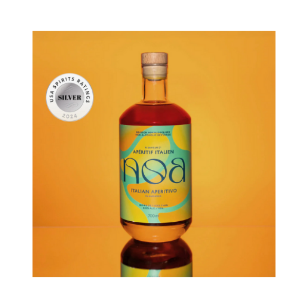 NOA Apéritif Italien - Spiritueux sans alcool - Monsieur Cocktail 700 ml