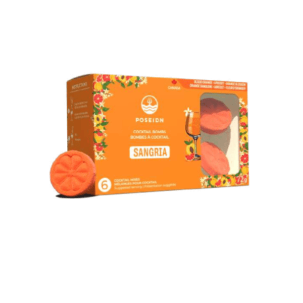 Bombe Sangria Orange Sanguine, Abricot et Fleur d'Oranger