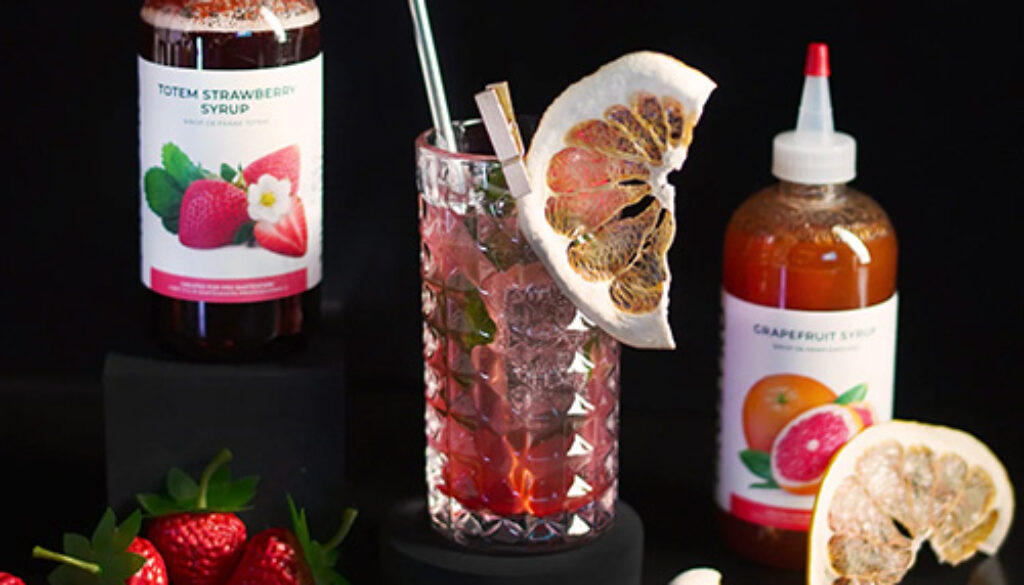 Pamplemousse et fraise