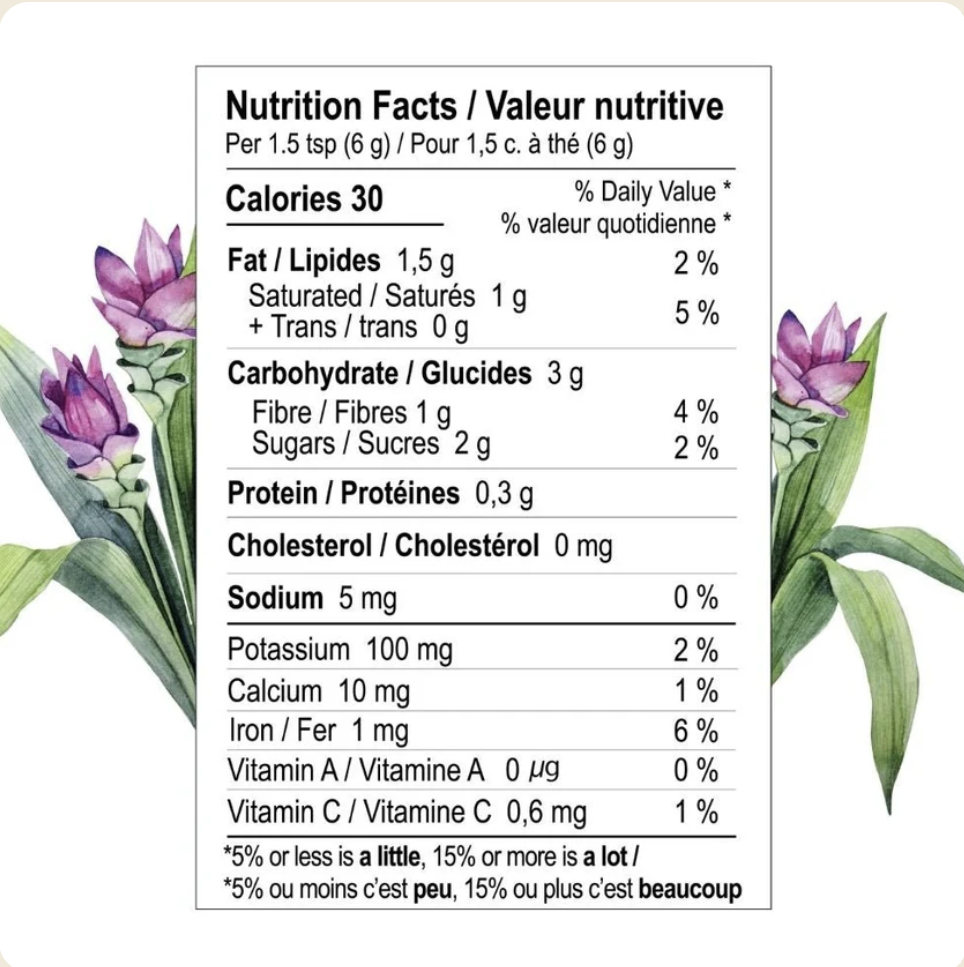 Latté au Curcuma - Vivifiant et Réconfortant - Sans sucre ajouté - Superaliments - Sans Gluten - Vegan - 20 Portions - SETA Organic 110 g – Image 5