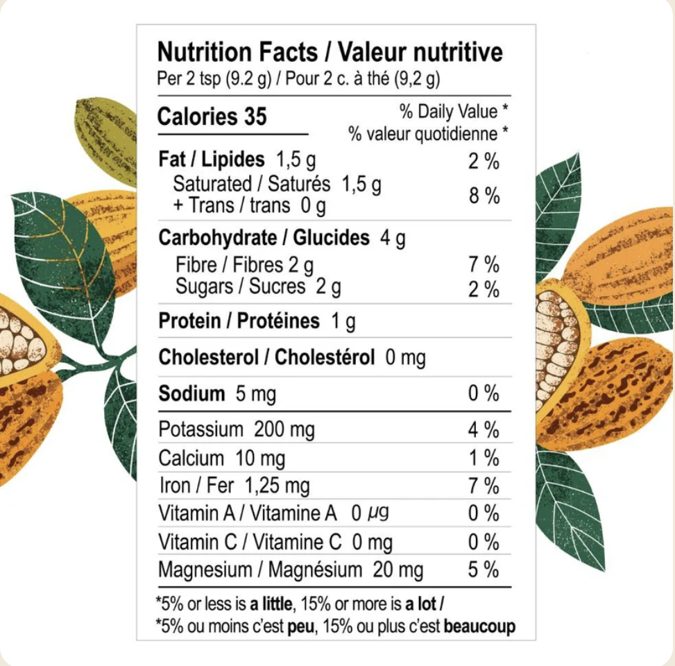 Latté au Cacao - Apaisant et Bien-être - Sans sucre ajouté - Superaliments - Plantes Adaptogènes - Sans Gluten - Vegan - 20 Portions - SETA Organic 185 g – Image 5