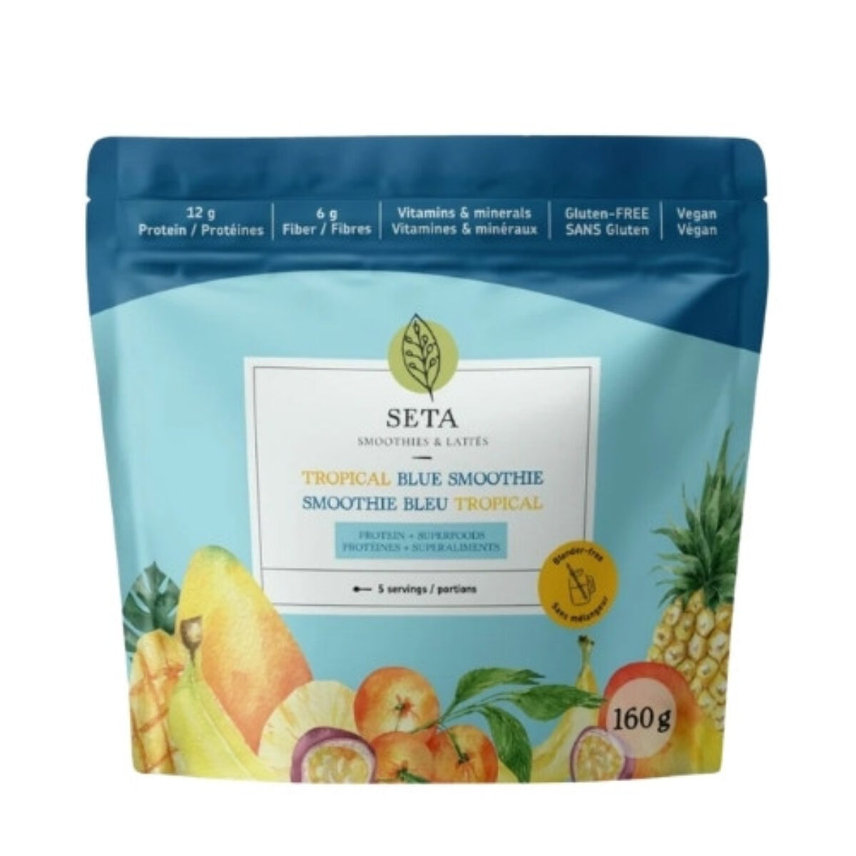 Smoothie Bleu Tropical