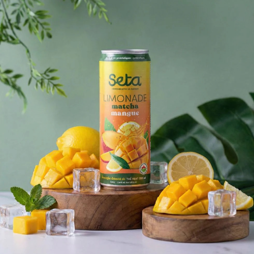 Limonade Matcha Mangue