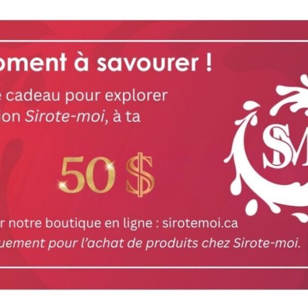 Certificat Cadeau Sirote-Moi