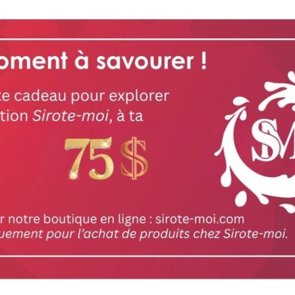 Certificat Cadeau Sirote-Moi