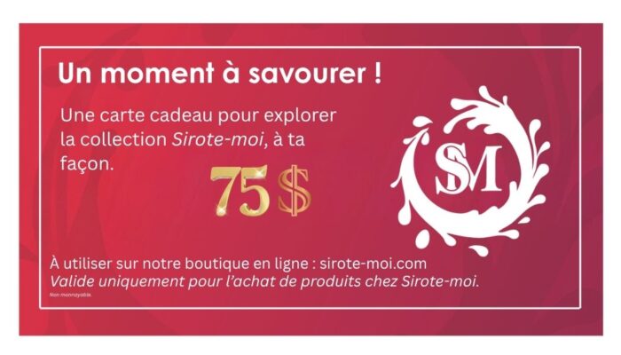 Certificat Cadeau Sirote-Moi