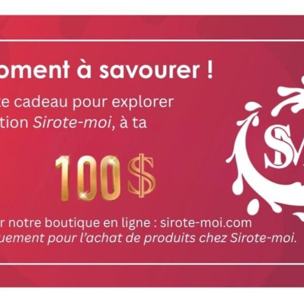 Certificat Cadeau Sirote-Moi