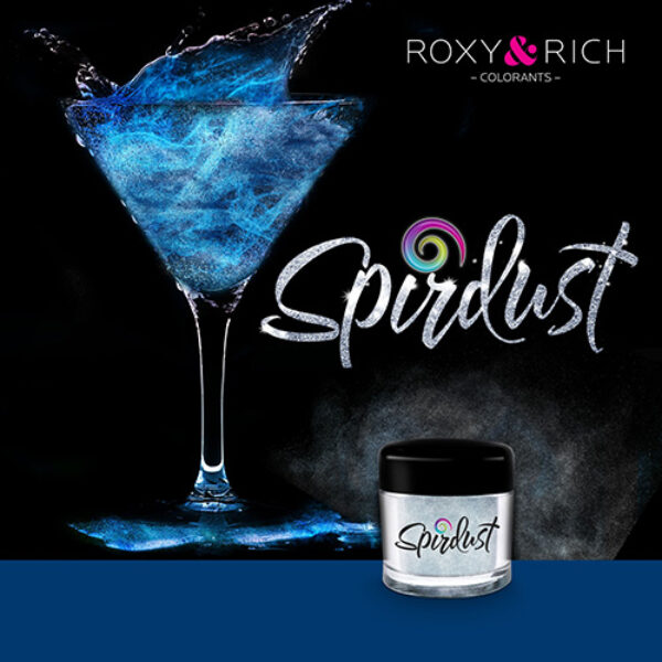 Bleu Indigo- Poudre brillante et colorante pour cocktail et boisson - Spirdust 1-5 g - 45 portions